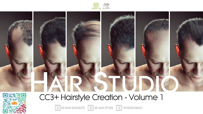 HairStudio - Hairstyles Vol.1